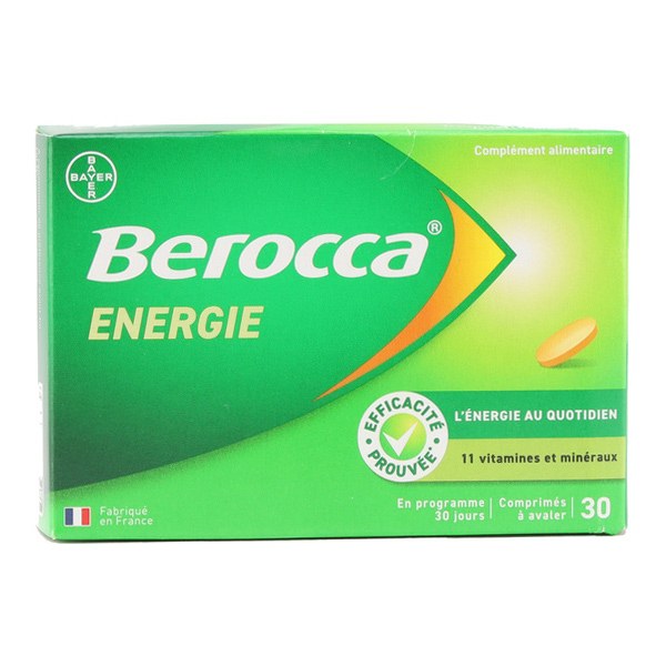 BEROCCA ENERGIE CPR PELLICULE 30