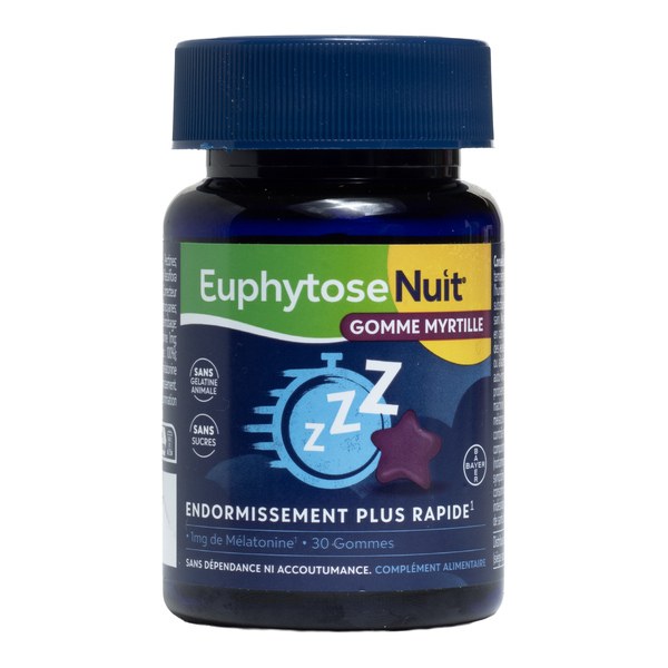 EUPHYTOSE NUIT MYRTILLE GOMME 30