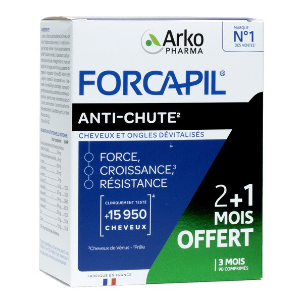 FORCAPIL HAIR ACTIV CPR 30 X3