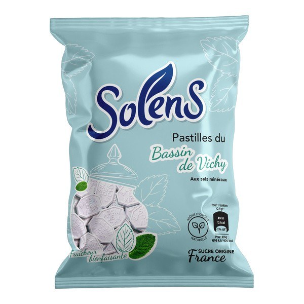 Solens pastille vichy sachet 110 g