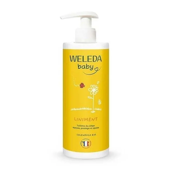 Weleda Bébé liniment au calendula — lot de 2 × 400 ml