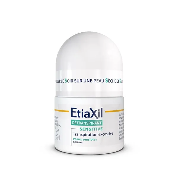 Etiaxil détranspirant peaux sensibles bille — lot de 2 × 15 ml