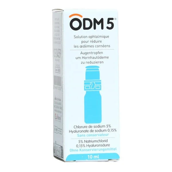 Horus Pharma ODM 5 solution ophtalmique hypertonique — flacon de 10 ml