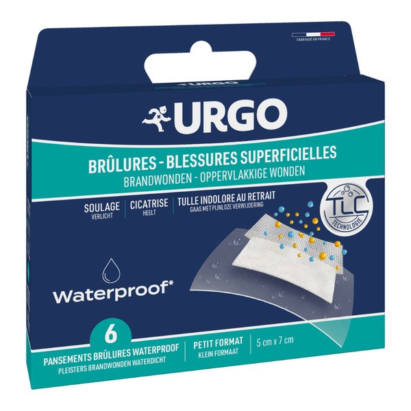 URGO BRULURE WATERPROOF PM 6