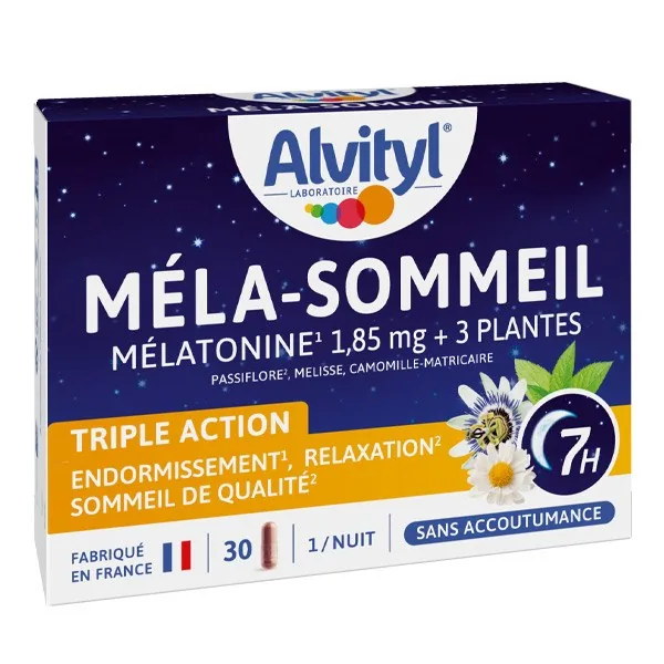 Alvityl Méla-Sommeil — 30 gélules