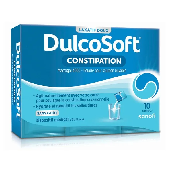 Dulcosoft solution buvable — boîte de 10 sachets