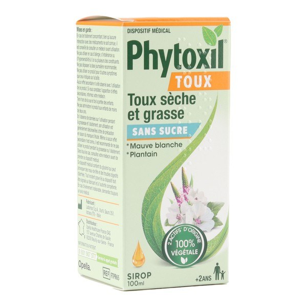 Phytoxil toux s/sucre 100 ml