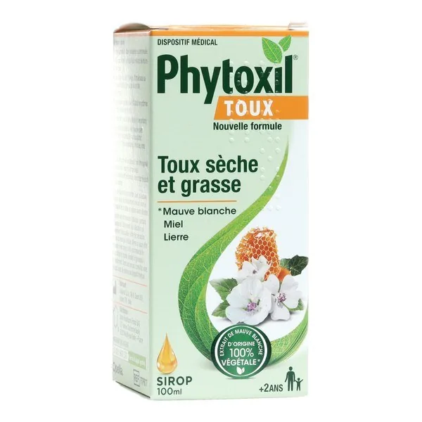Phytoxil Toux sirop adulte et enfant — flacon de 100 ml