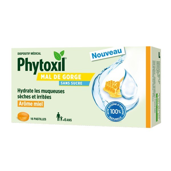 PHYTOXIL GORGE IRRITEE MIEL 16