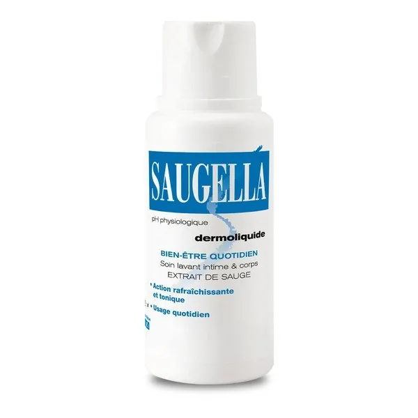 Saugella Dermoliquide pH neutre soin lavant intime — 250 ml