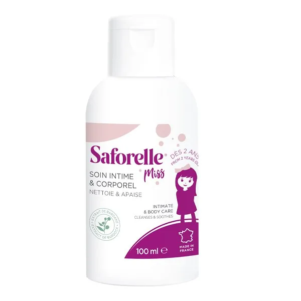 Saforelle Miss soin lavant intime et corps — 100 ml