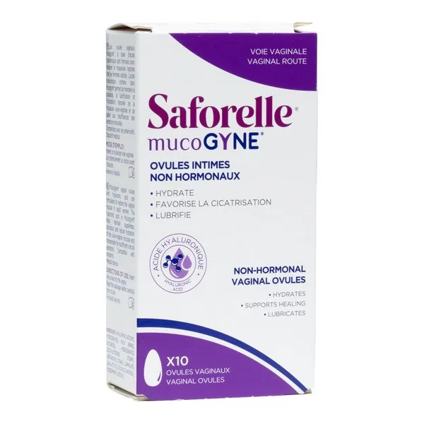 Mucogyne ovules intimes hydratants — boîte de 10