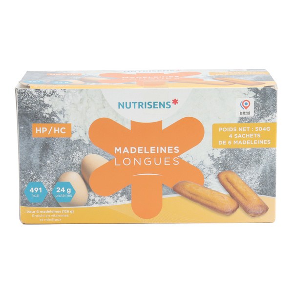 MADELEINES HP/HC CHOCOLAT 4X6