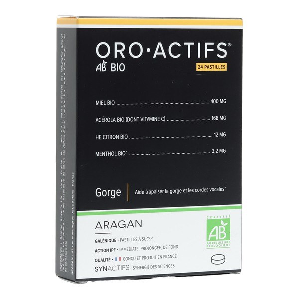 SYNACTIFS OROACTIFS PAST BIO 24