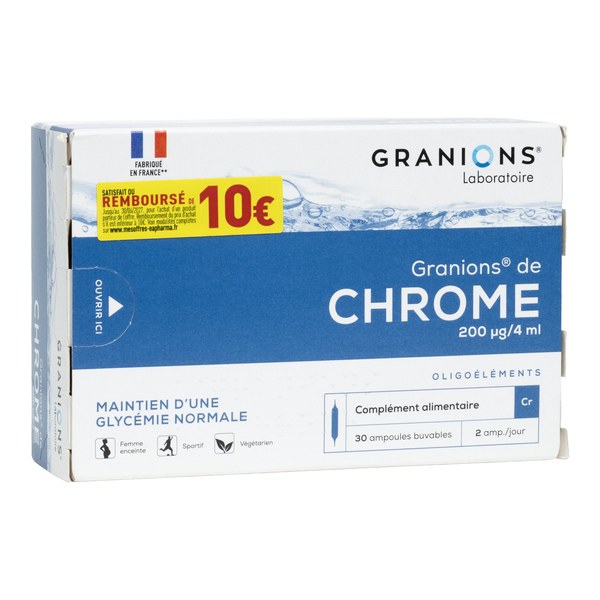 GRANIONS DE CHROME AMPBUV BTE30