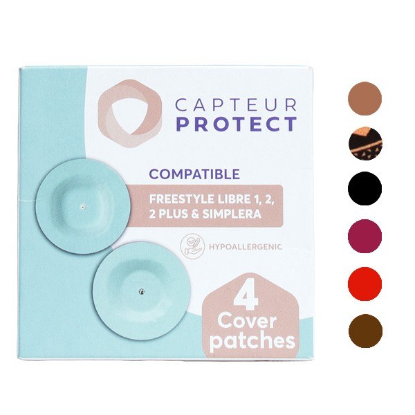 Capteur protection patch rose 4