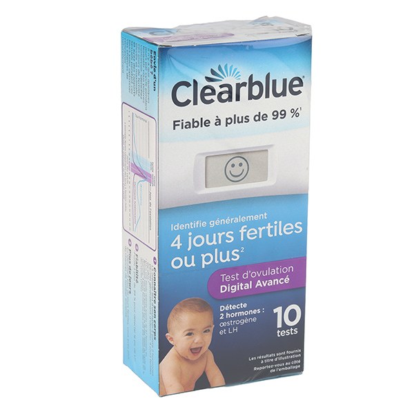 Clearblue test ovulat 2 horm 10