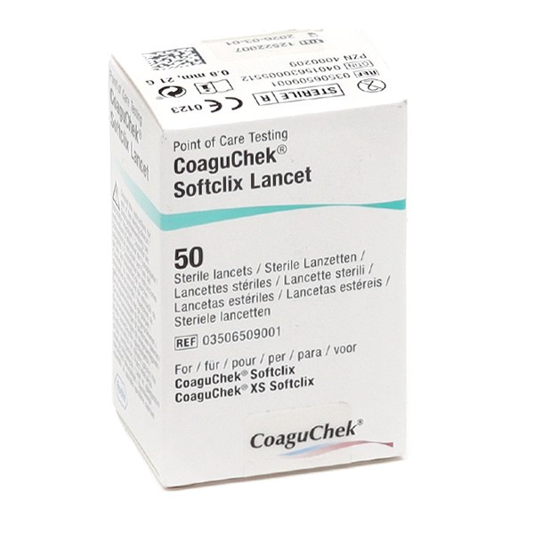 Coaguchek softclix lancet 50