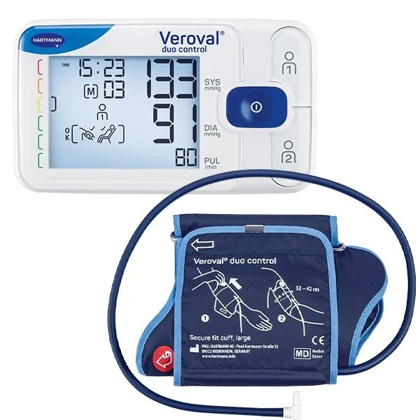 Veroval Duo Control tensiomètre de bras — brassard grande taille (TL)