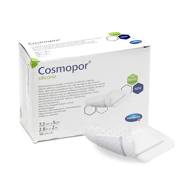Cosmopor silicone 10x 8 cm 10