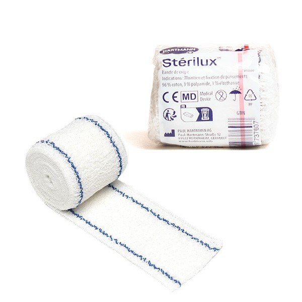 Bande sterilux crepe cot cell 5 cm x4m