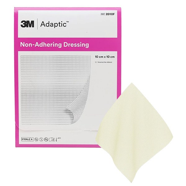 Adaptic pansement stérile 10cmx 10 cm 10