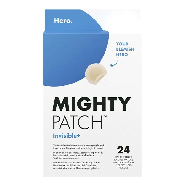 Mighty Patch Invisible+ patchs anti-imperfections — boîte de 24