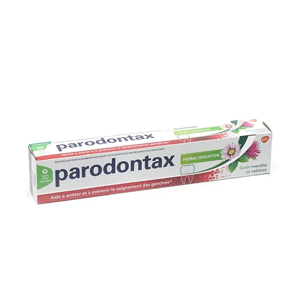 Parodontax dentifrice Herbal Sensation — lot de 2 × 75 ml