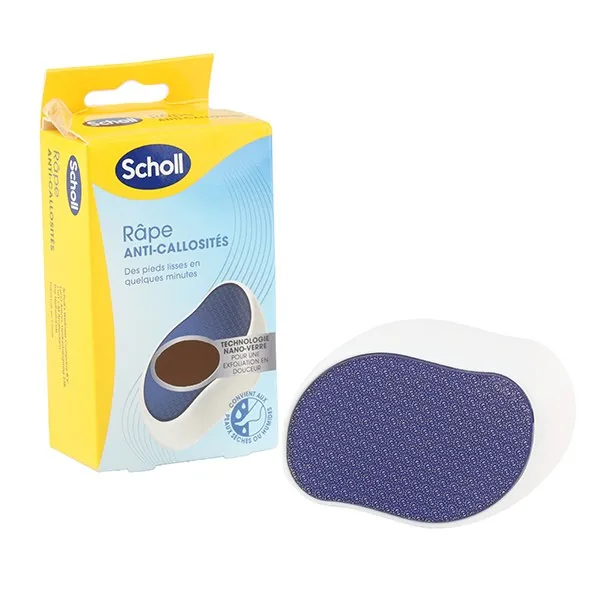 Scholl râpe anti-callosités pour les pieds
