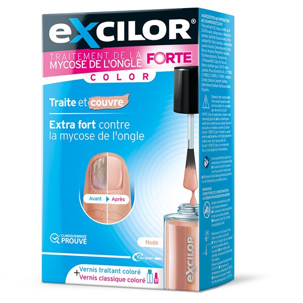 EXCILOR FORTE COLOR ONGLE RED 30ML
