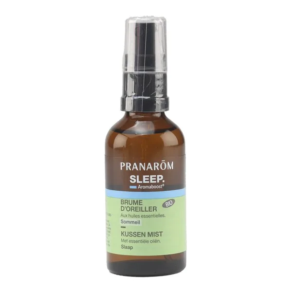 Pranarôm Aromaboost Sleep brume d'oreiller — spray de 50 ml