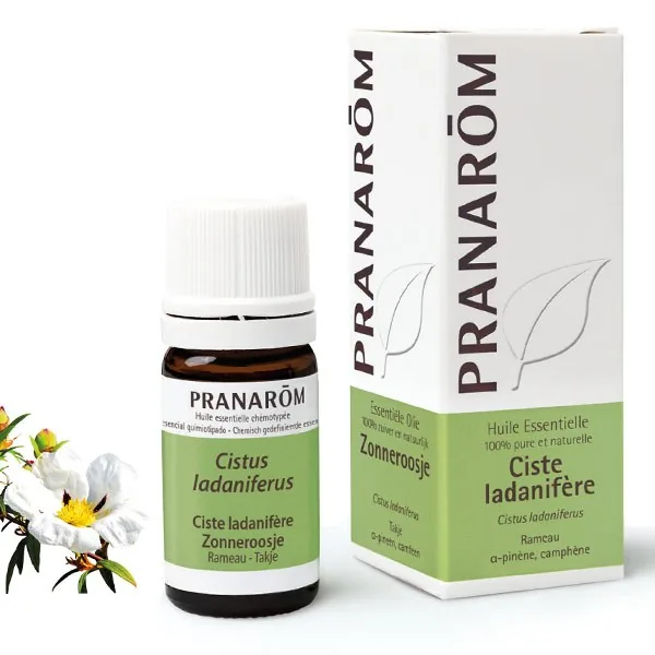 Pranarom huile essentielle de Ciste ladanifère — 5 ml