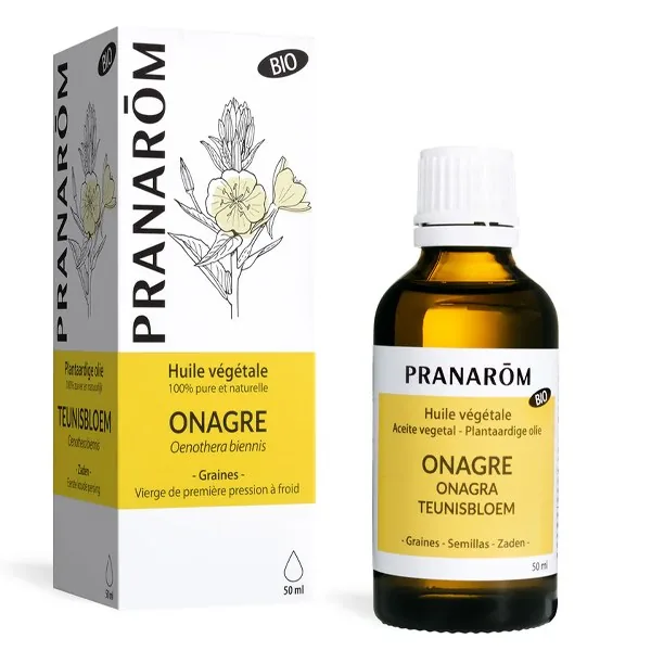 Pranarôm huile végétale d'onagre bio — 50 ml