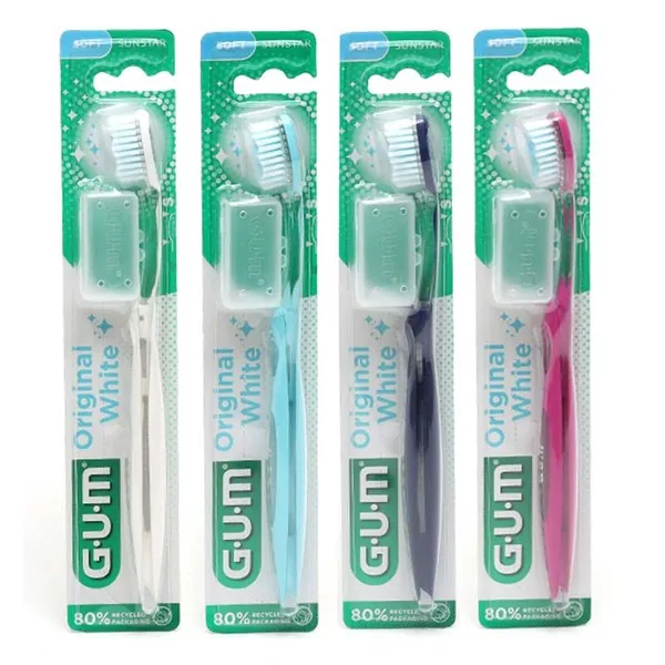 Gum bdent original white soft 561