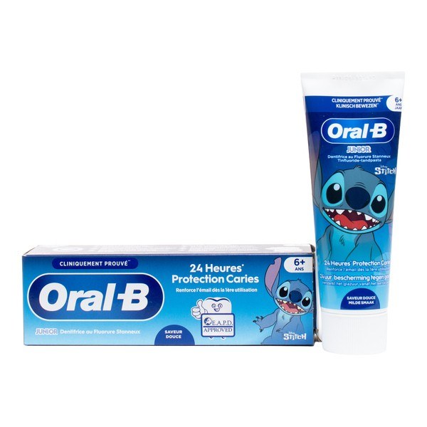 ORAL-B JUNIOR DENT STITCH 6A+ 75ML
