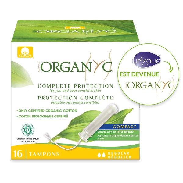 ORGANYC TAMPON APPLIC BIO NORM 16
