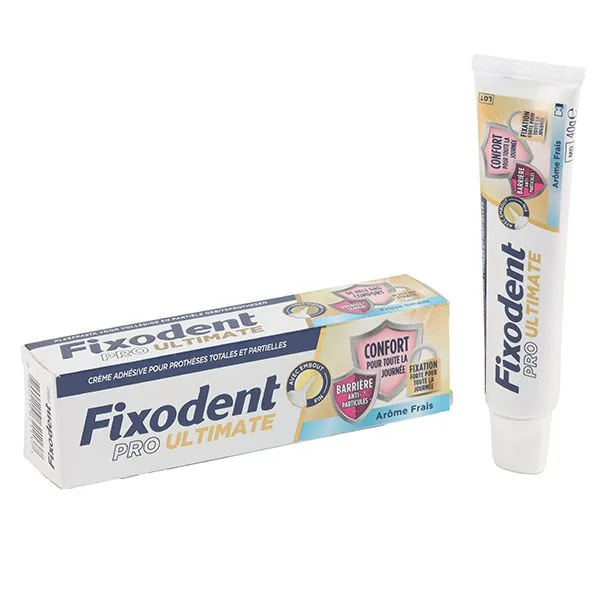 Fixodent Pro Ultimate crème adhésive arôme frais — 57 g