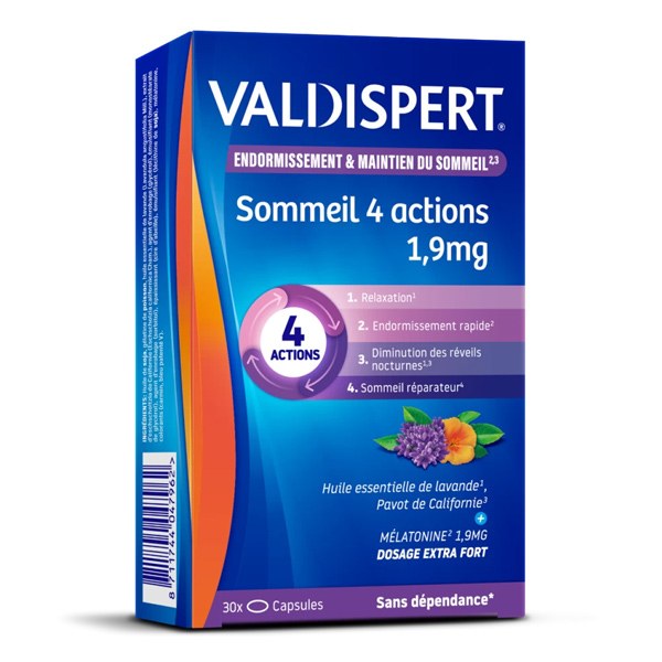 VALDISPERT 4 ACTION 1,9MG CPR 30