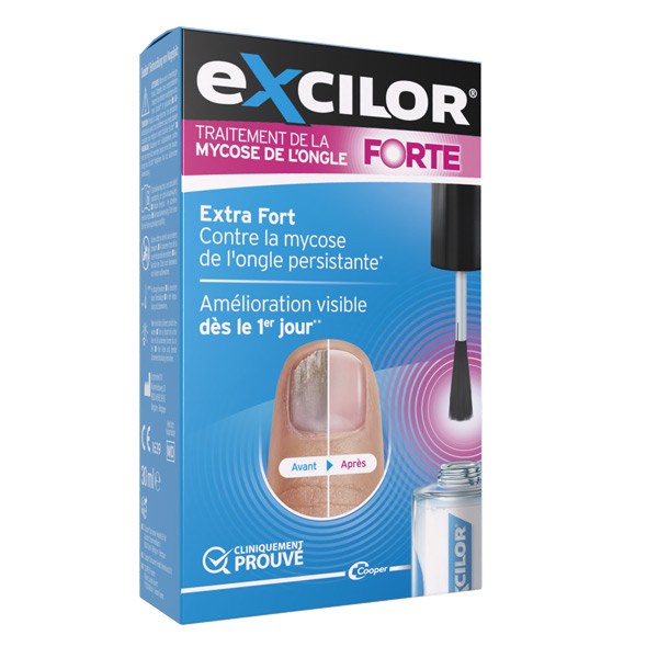 Excilor forte 30 ml+c.ongle