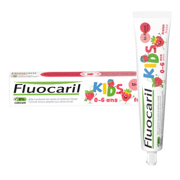 FLUOCARIL KIDS GEL FRAISE 75ML