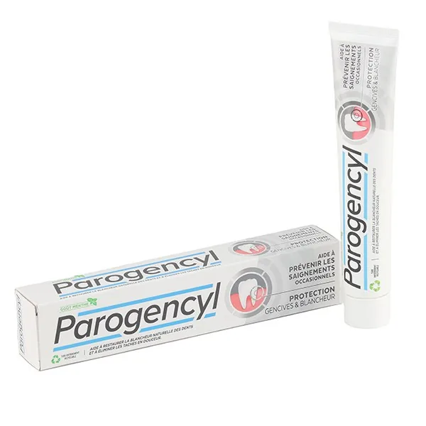 Parogencyl dentifrice Prévention Gencives Blancheur — tube de 75 ml