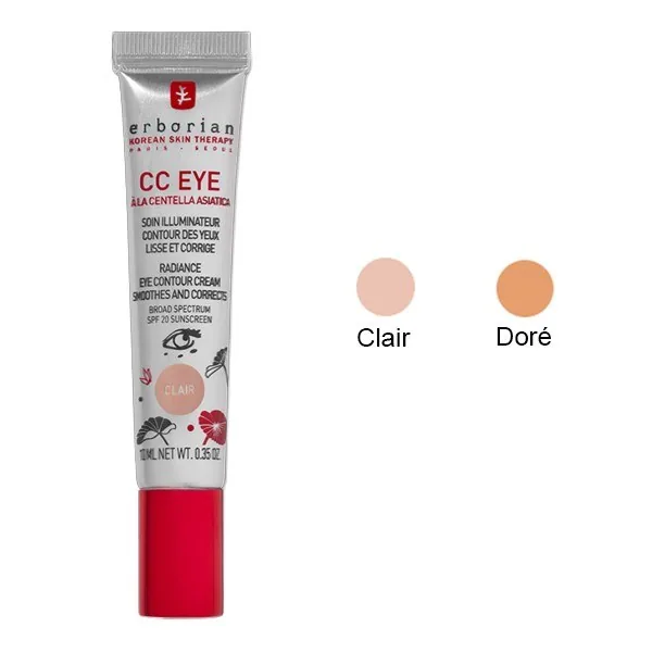 Erborian CC Eye contour des yeux teinte Clair — 10 ml