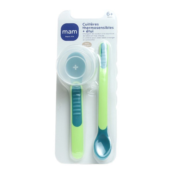MAM CUILLERE THERMO+ETUI PROTECTX2