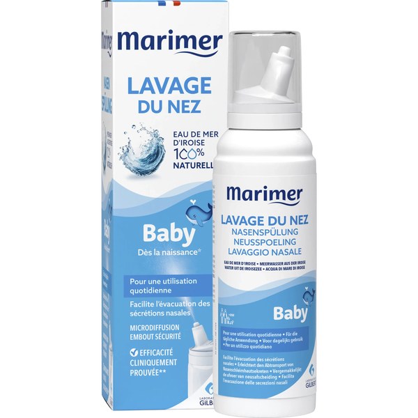 Spray lavage du nez – bébé