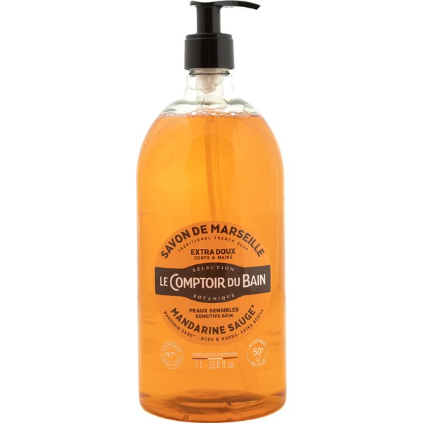 Savon liquide – Mandarine et sauge