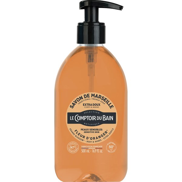 Savon liquide – Fleur d’oranger