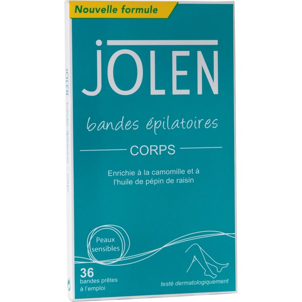 Bandes de cire épilatoires – Corps