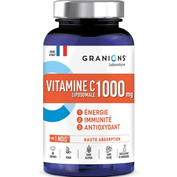 Granions Vitamine C Liposomale 500 mg — 60 comprimés