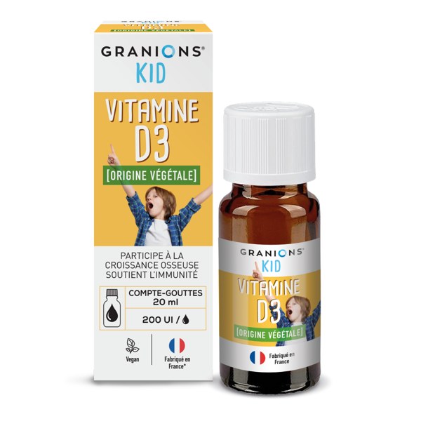 Granions Kid Vitamine D3 — solution buvable 20 ml