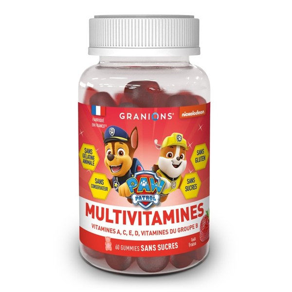 Granions Kid Gummies multivitamines Pat' Patrouille — 60 gummies